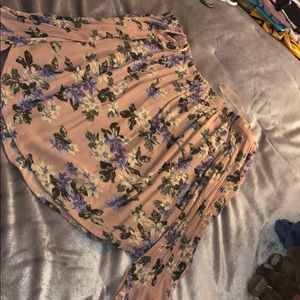 Floral Off The Shoulder Top